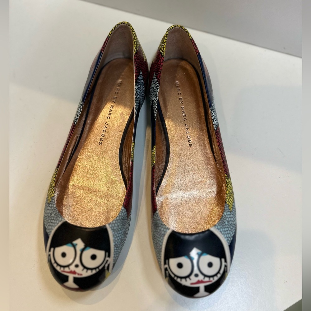 Marc Jacobs Graphic Multicolor Flats